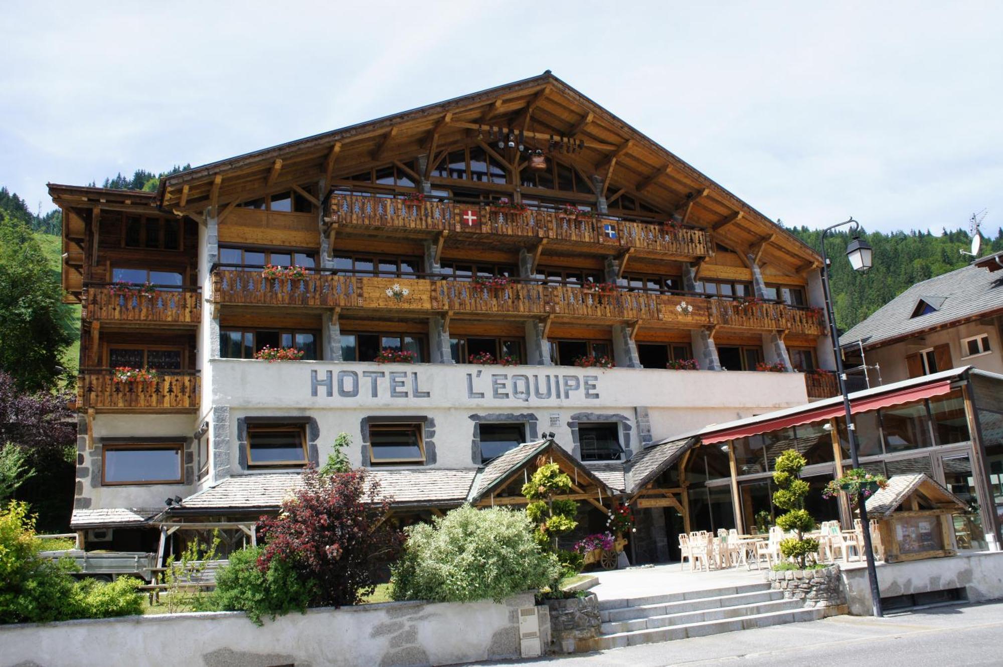 Hotel L'Equipe Morzine Exterior foto